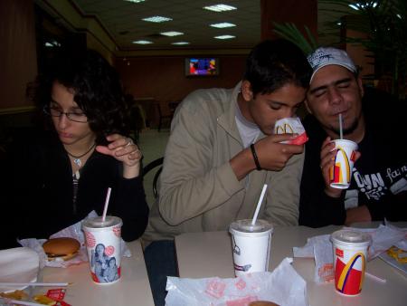 nadia, amine , é moi