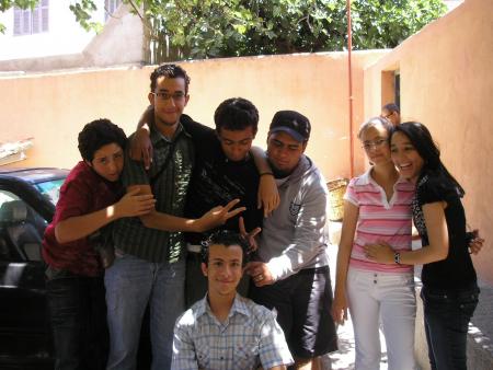 filla, abdel,ouss, moi ,tabchour é lé 2 lamyaa